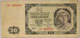 PRL, 50 złotych 01.07.1948, seria CF