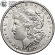 USA, 1 dolar 1881 O, Morgan, st. 2-, #DR
