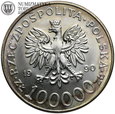 III RP, 100000 złotych 1990, Solidarność