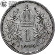 Austria, 1 korona 1904, st. 3+