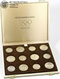 Kanada, zestaw srebrnych monet, Montreal 76 w eleganckim etui