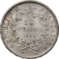 5. Francja, 10 franków 1965, Herkules