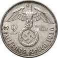 Niemcy, 2 reichsmark 1936, Paul von Hindenburg, A
