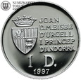 Andora, 1 diner 1997, Euro, st. L
