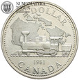 Kanada, 1 dolar 1981, st. L-, #DW