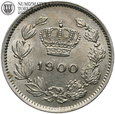 Rumunia, 5 bani 1900, st. 2+
