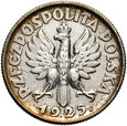 II RP, 1 złoty 1925, Żniwiarka, #JB