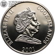 Wyspy Cooka, Medal, 1 dolar 2001, Zimowa Olimpiada, #DR