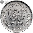 PRL, 1 złoty 1969, #KK