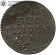 Niemcy, Kleve, duit 1750, #S17