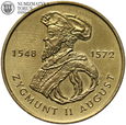 III RP, 2 złote 1996, Zygmunt II August, #BE2