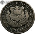 Dominikana, 1/2 peso 1897