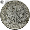 II RP, 2 złote 1936, Żaglowiec, st. 3/3+