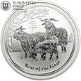 Australia, 1 dolar 2015, Rok Kozy, 1 Oz, Ag999