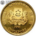 Singapur, 25 dolarów 1991, 1/4 Oz Au 999.9, złoto