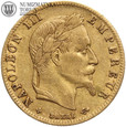 Francja, 5 franków 1864 A, złoto