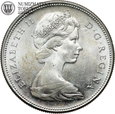 Kanada, 1 dolar 1957, Confederation, st. 1-/2+