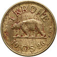 Dania, Grenlandia, 1 korona 1926, #LL