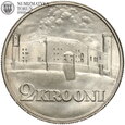 Estonia, 2 krooni 1930, #FT