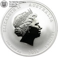 Australia, 1 dolar 2018, Rok Psa, 1 Oz, Ag999