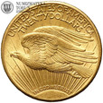 USA, 20 dolarów 1924, St. Gaudens, złoto