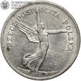 II RP, 5 złotych 1928, NIKE, ze znakiem mennicy