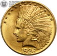 USA, 10 dolarów 1926, Indianin, złoto