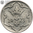 Wolne Miasto Gdańsk, 5 pfennigów 1923, #70