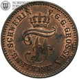 Mecklenburg - Schwerin 1 pfennig 1872 B