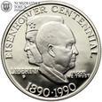 USA, 1 dolar 1990 P, Eisenhower Centennial, #FR