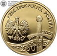 III RP, 200 złotych 2006, Jeździec Piastowski 