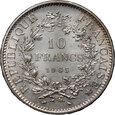 4. Francja, 10 franków 1965, Herkules