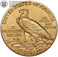 USA, 2,5 dolara 1915, Indianin, złoto
