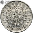 II RP, 5 złotych 1938, Piłsudski