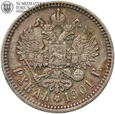 Rosja, Mikołaj II, 1 rubel 1901 ФЗ, #FT