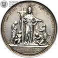 Watykan, medal, Leon XIII, 1881 rok, srebro