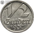 Wolne Miasto Gdańsk, 1/2 guldena 1932 #70