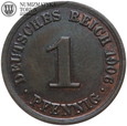 Niemcy, Cesarstwo, 1 pfennig 1906 A, #DR