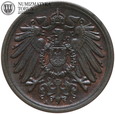 Niemcy, Cesarstwo, 1 pfennig 1906 A, #DR