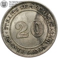 Straits Settlement, 20 centów 1927