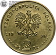 III RP, 2 złote 1998, Zygmunt III Waza, st. 1-