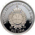 Malta, 500 lir 2000, Ochrona fauny morskiej, #FR4