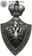 Rosja, srebrny medalik / żeton, 1892 rok, st. 3/3+