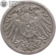 Niemcy, Cesarstwo, 5 pfennig 1897 G, #DR