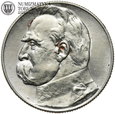 II RP, 5 złotych 1938, Piłsudski, st. 3+