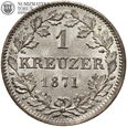 Niemcy, Hessen - Darmstadt, 1 kreuzer 1871