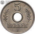 Niemiecka Afryka Wschodnia (DOA), 5 heller 1913 J, #71