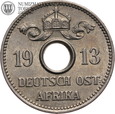 Niemiecka Afryka Wschodnia (DOA), 5 heller 1913 J, #71