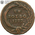 Włochy, Lombardia, Maria Teresa, soldo 1777 S, #S16