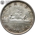 Kanada, 1 dolar 1951, st. 2